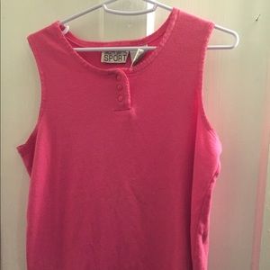 Tank top pink large